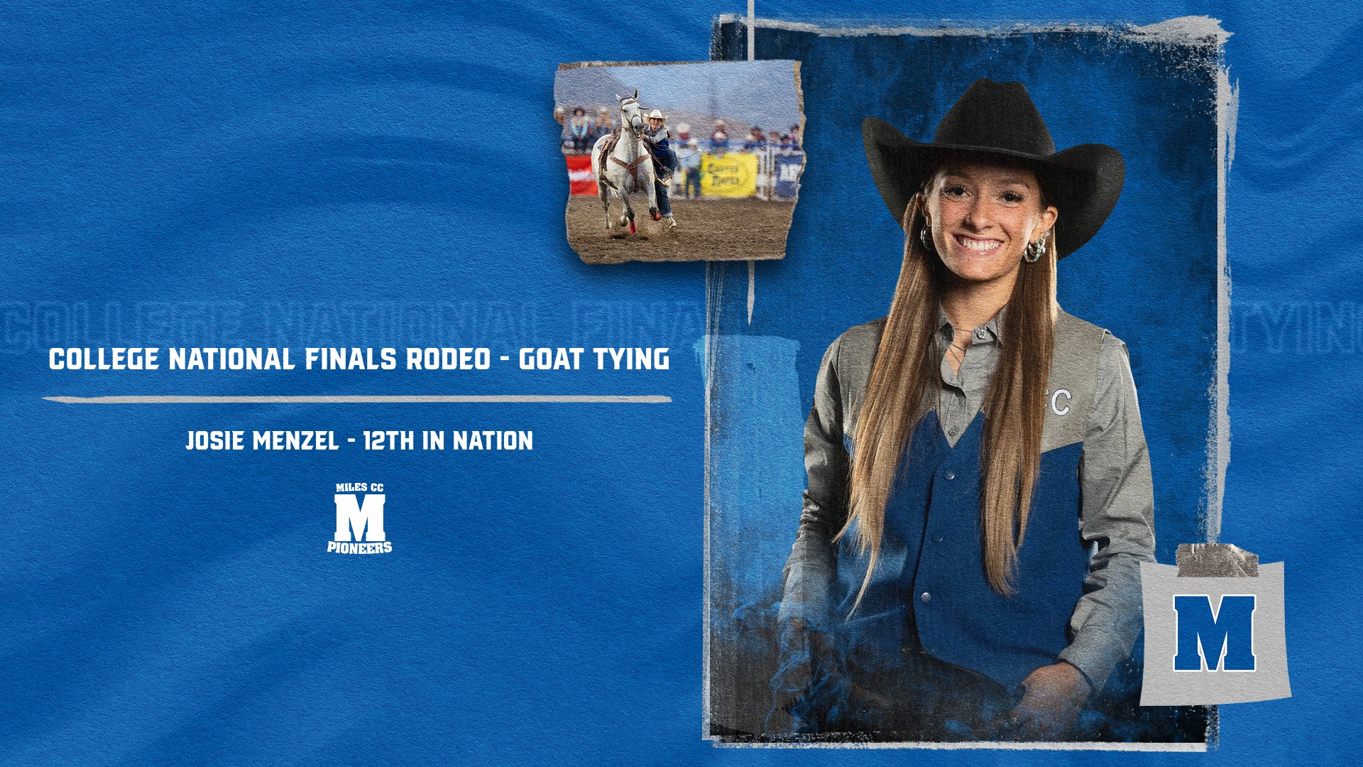 Menzel Finishes 12th in Nation at CNFR Finals
